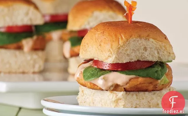 Mini Hamburguesas de Salmón