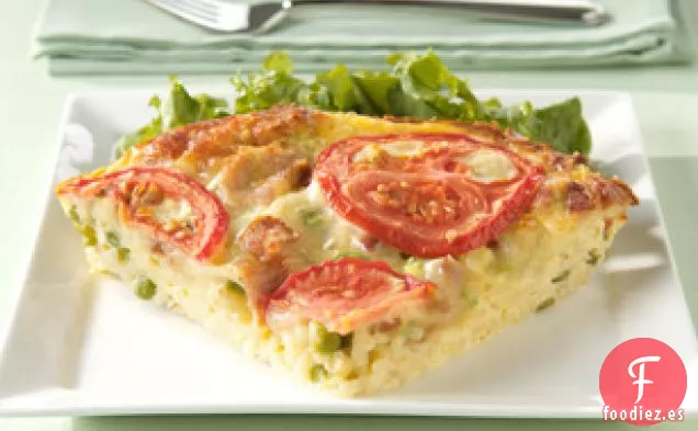 Frittata de Espaguetis Picante