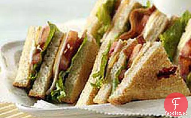Sandwich Club de LUJO de Delicatessen