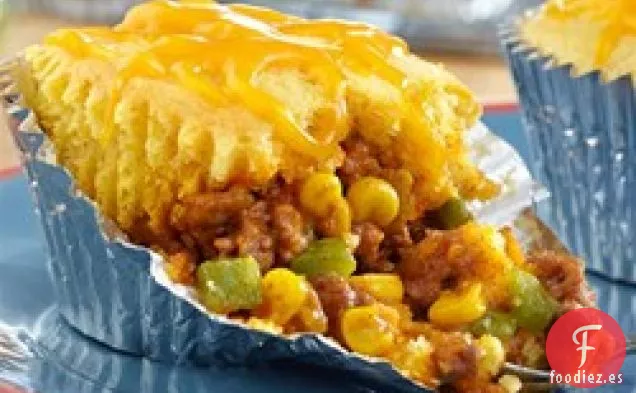 Mini Tartas de Tamales de Taco