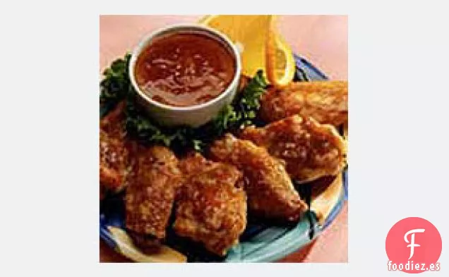 Alitas de Pollo de Dijon Naranja