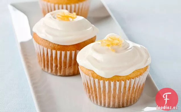 Cupcakes de Queso Crema y Limón