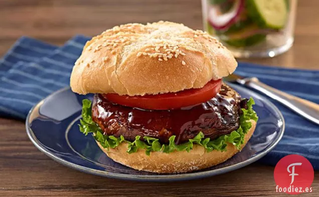 Sándwich de Portobello a la Parrilla a la Parrilla