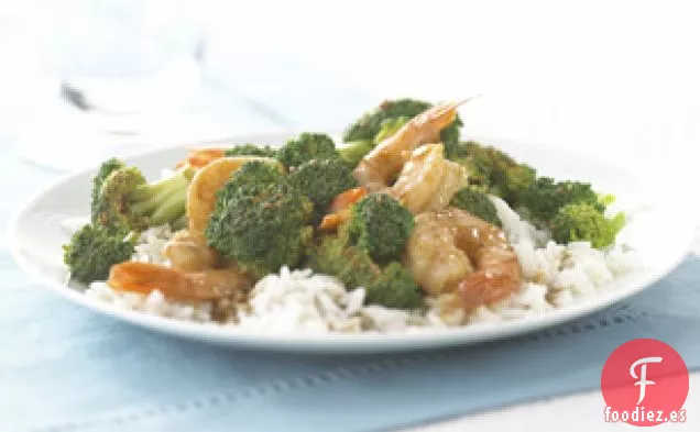 Salteado Simple de Camarones