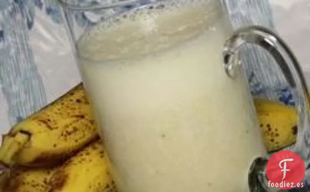 Batido de Plátano con Leche