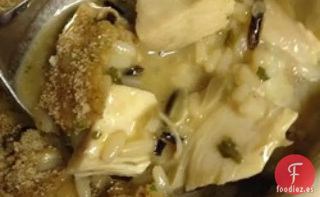 Cazuela de Arroz Salvaje y Pavo