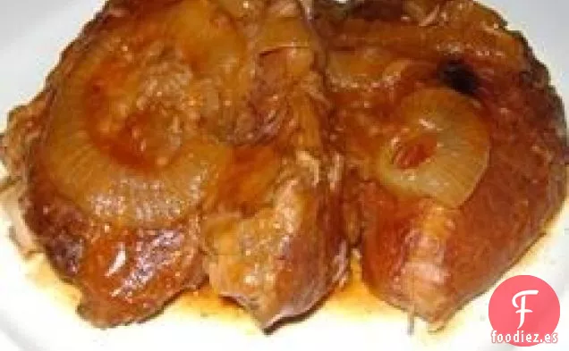 Costillas de Cerdo de Cocción Lenta de Estilo Rústico