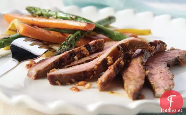 Bistec A La Parrilla con Ajo