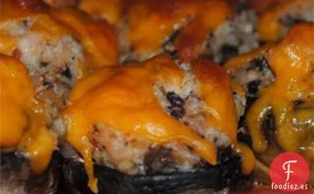 Setas Rellenas de Camarones