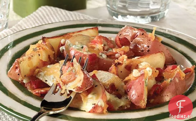 Patatas Crujientes con Queso Azul