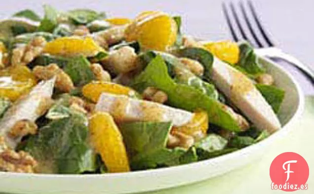 Ensalada de Pavo, Mandarina y Nuez