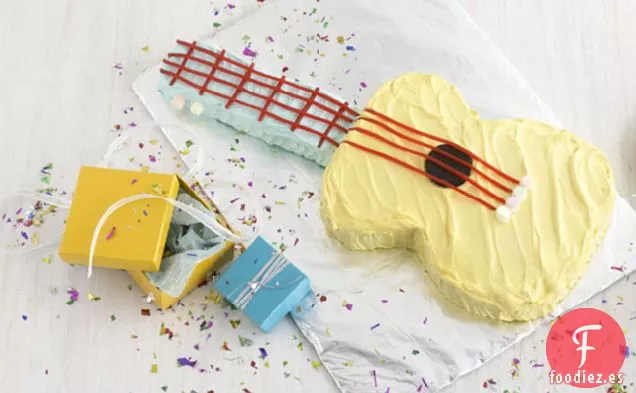 Pastel de Guitarra Rasgueo