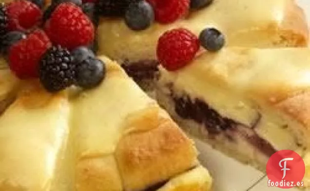 Pastel de Café con Queso Crema de Bayas Sister Schubert's®