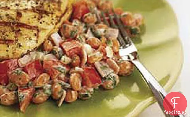 Ensalada Cremosa de Frijoles Pico de Gallo
