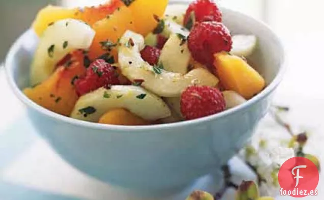 Ensalada de Melocotón con Aderezo de Comino