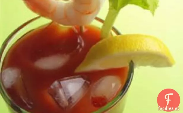 Bloody Mary Con Camarones