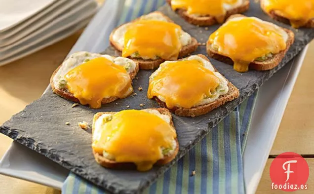 Cheddar y Bocados de Cebolla