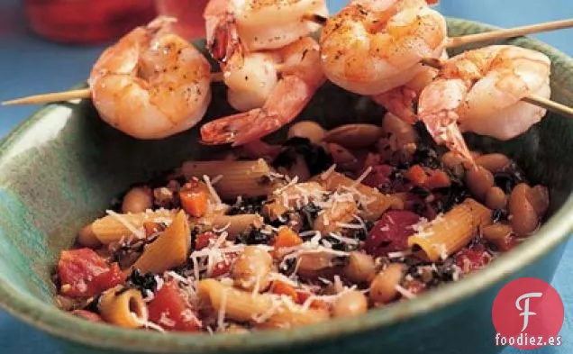 Pasta, Frijoles, Verduras