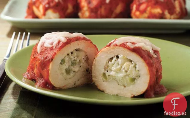 Rollitos de Pollo con Mozzarella