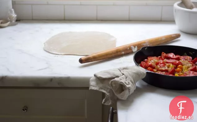 Receta de Tarta de Tomate Tatin