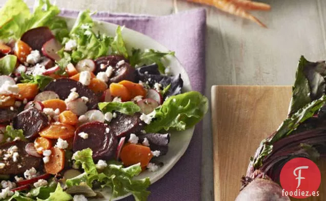 Ensalada de Zanahoria y Remolacha Asada