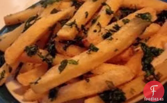 Patatas Fritas con Cilantro