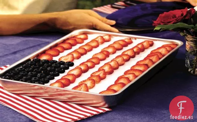 Pastel de Bandera Bajo en Grasa