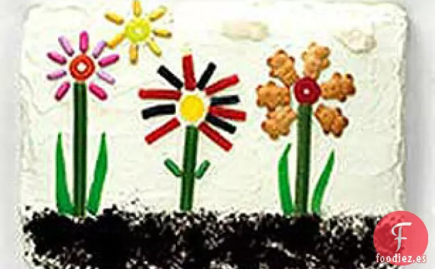 Pastel de Jardín de Primavera