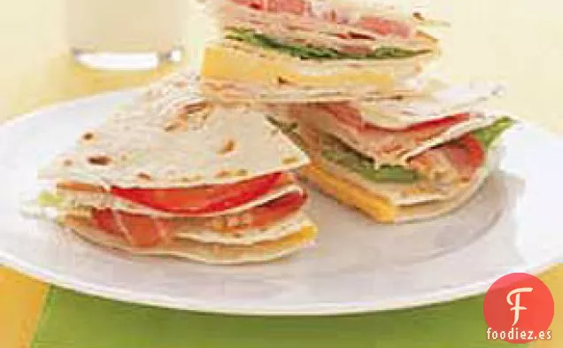 Apilador de Tortillas de Pavo y Tomate