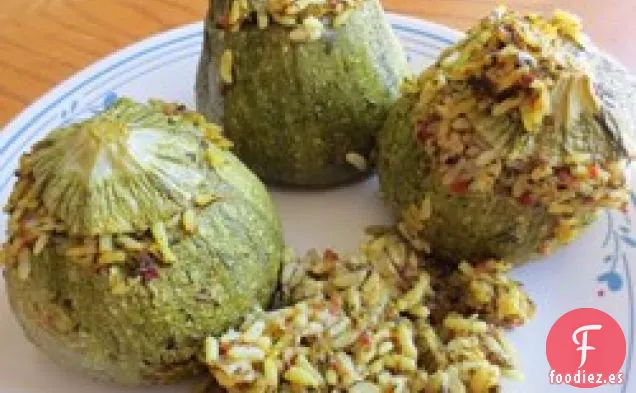 Calabacín relleno libanés (Coosa / Koosa)