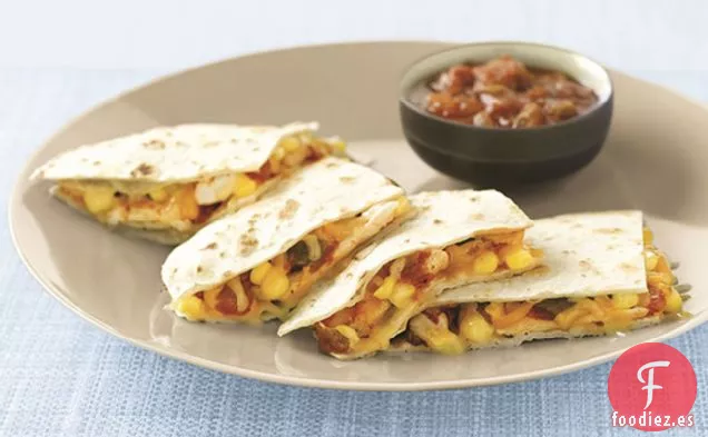 Quesadillas de Pollo y Maíz