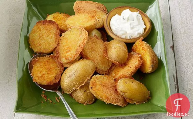 Patatas Crujientes al Horno con Parmesano