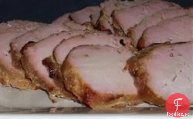 Lomo de Cerdo con Jengibre y Maní a la Parrilla