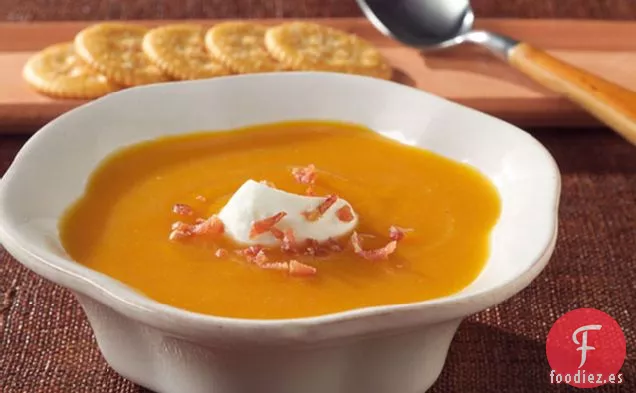 Sopa Cremosa de Calabaza