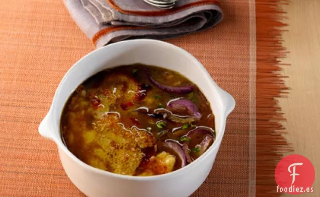 Sopa de Cebolla Francesa Estilo Bistró