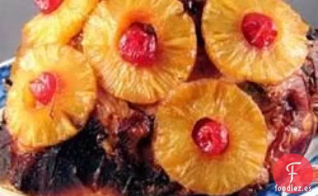 Jamón Glaseado con Bourbon
