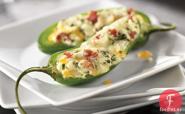 Jalapeños Rellenos de Queso y Tocino