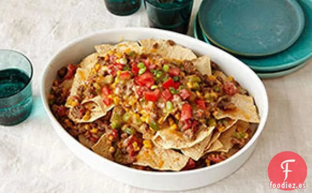 Pastel de Nacho con Queso