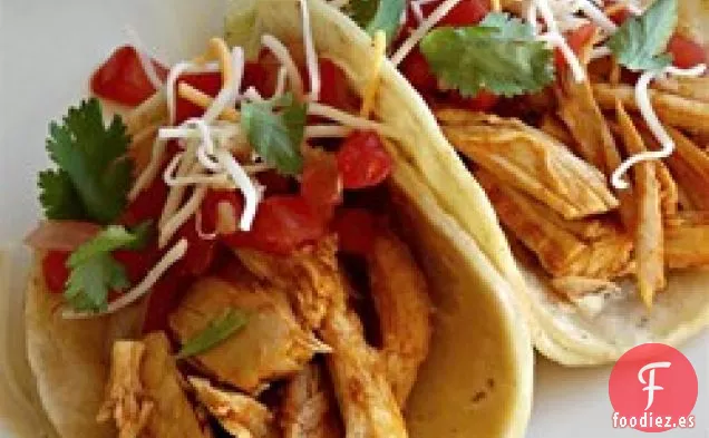 Tacos Suaves de Pollo Asado de Steve