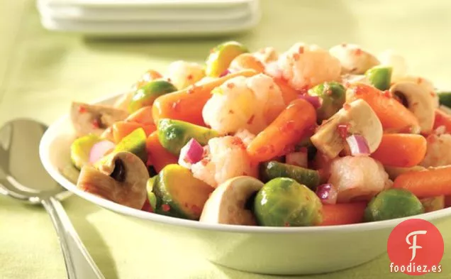Ensalada de Verduras de Invierno Fácil