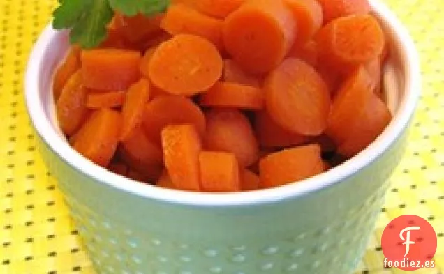 Zanahorias Glaseadas con Canela y Naranja