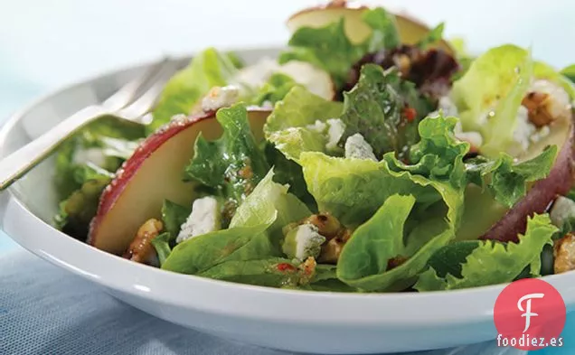 Pera y Nueces con Verduras Mixtas
