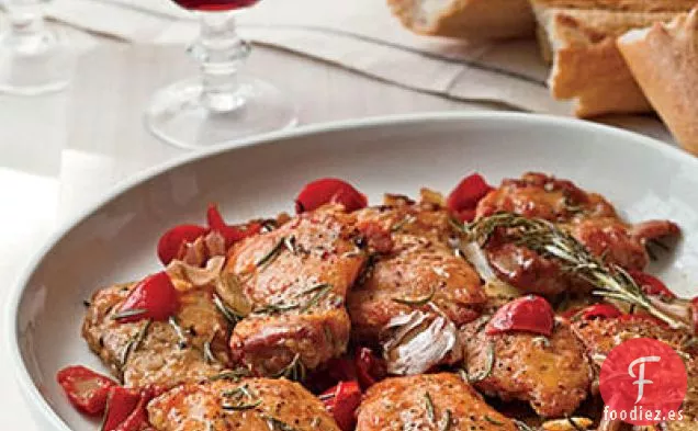 Pollo Rústico con Ajo