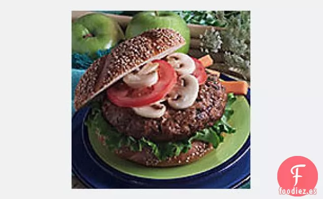 Hamburguesas de Pavo con Setas