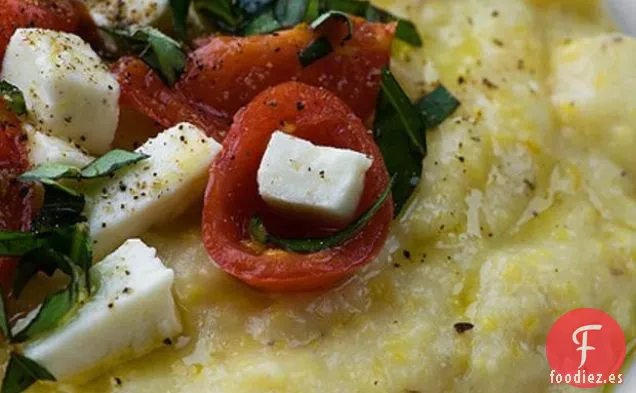 Polenta Con Tomates Y Mozzarella