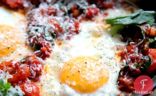 Grandes Huevos de Tomate para el Brunch