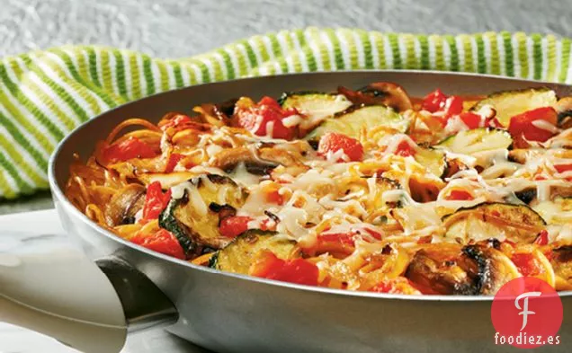 Frittata de Espaguetis Todo en Uno