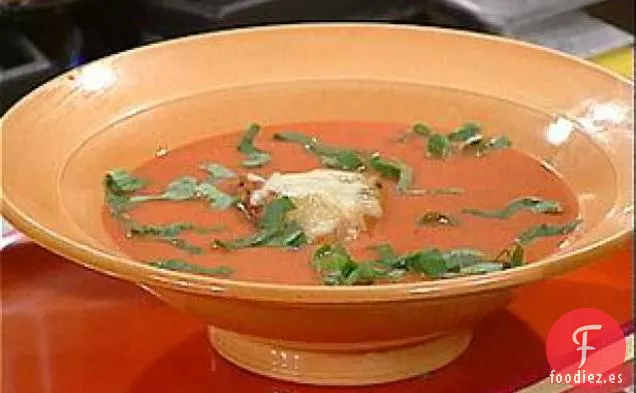 Sopa de Tomate Cremosa Rápida