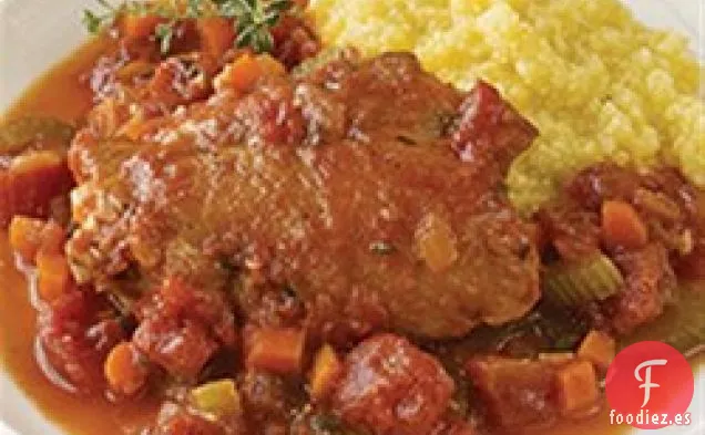 Pollo Estofado con Tomate Contadina® 