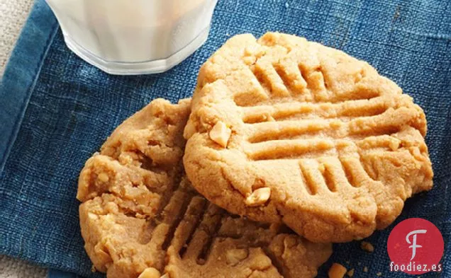 Galletas Fáciles de Mantequilla de Maní